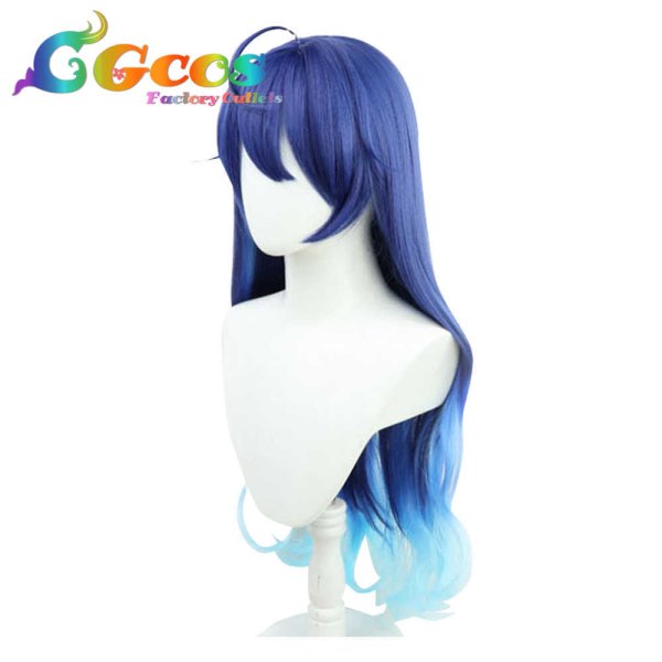 画像2: バーチャルYouTuber VTuber ウィッグ 天宮こころ コスプレ衣装 (2)