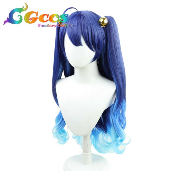 画像6: バーチャルYouTuber VTuber ウィッグ 天宮こころ コスプレ衣装 (6)