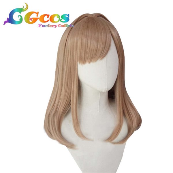 画像2: バーチャルYouTuber VTuber ウィッグ 鈴原るる  コスプレ衣装 (2)