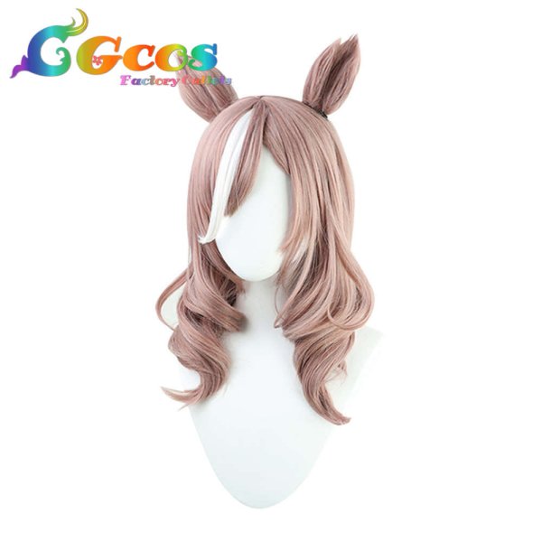 画像2: ウマ娘プリティーダービー ウィッグ マチカネタンホイザ コスプレ衣装 (2)