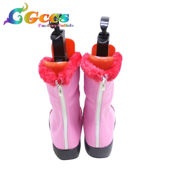 画像3: ブルーアーカイブ コスプレ靴 才羽モモイ コスプレブーツ コスプレ衣装 (3)