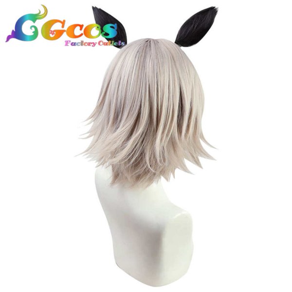 画像4: ウマ娘プリティーダービー ウィッグ カレンチャン コスプレ衣装 (4)