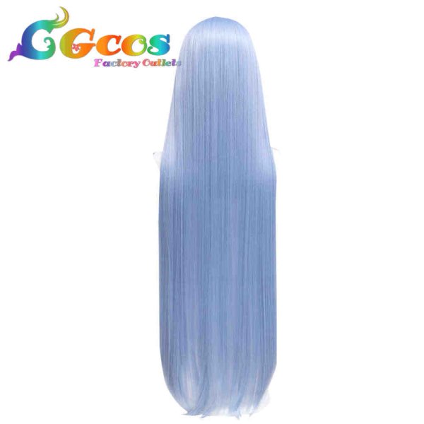 画像2: アカメが斬る! ウィッグ エスデス将軍 コスプレ衣装 (2)