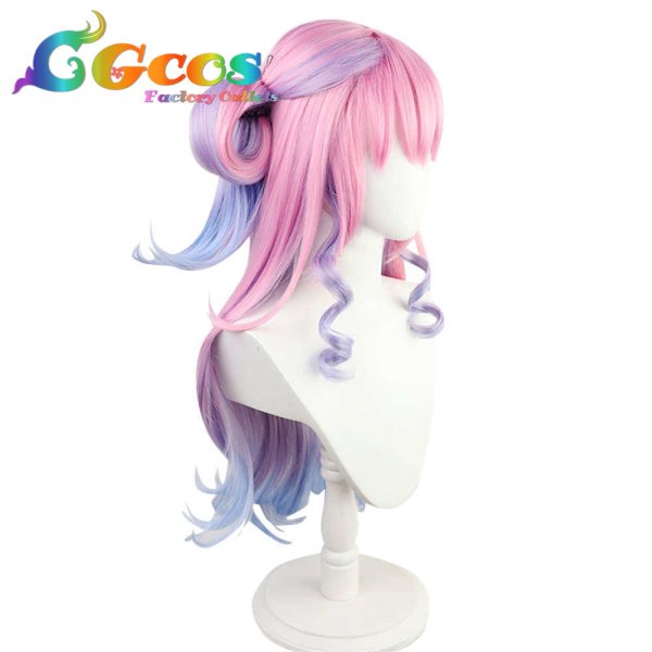 画像3: バーチャルYouTuber VTuber ウィッグ 姫森ルーナ コスプレ衣装 (3)