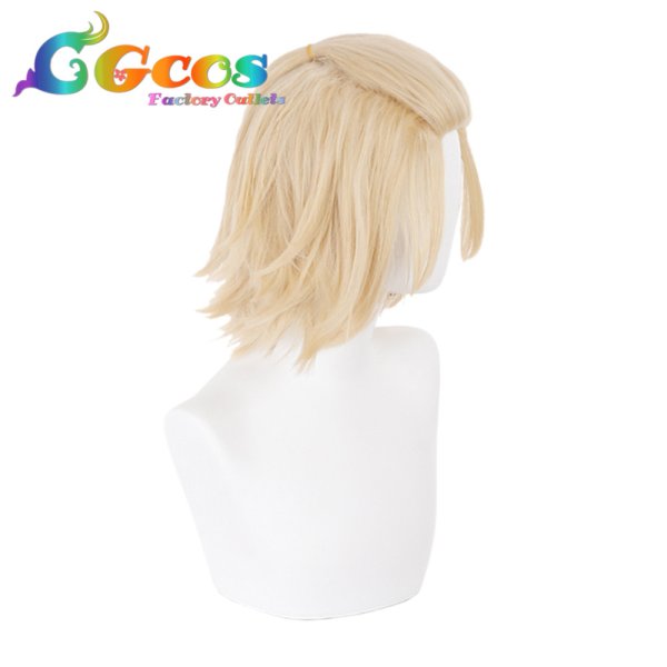 画像3: 東京卍リベンジャーズ　ウィッグ　佐野万次郎　マイキー　コスプレ衣装 (3)