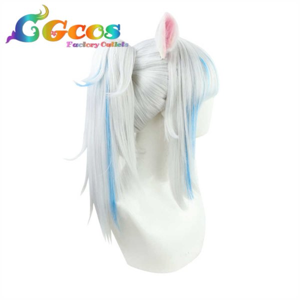 画像3: バーチャルYouTuber　VTuber　ウィッグ　ガウル・グラ　がうる・ぐら　コスプレ衣装 (3)