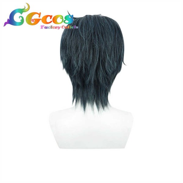 画像2: ツルネ-風舞高校弓道部- ウィッグ 竹早静弥 コスプレ衣装 (2)