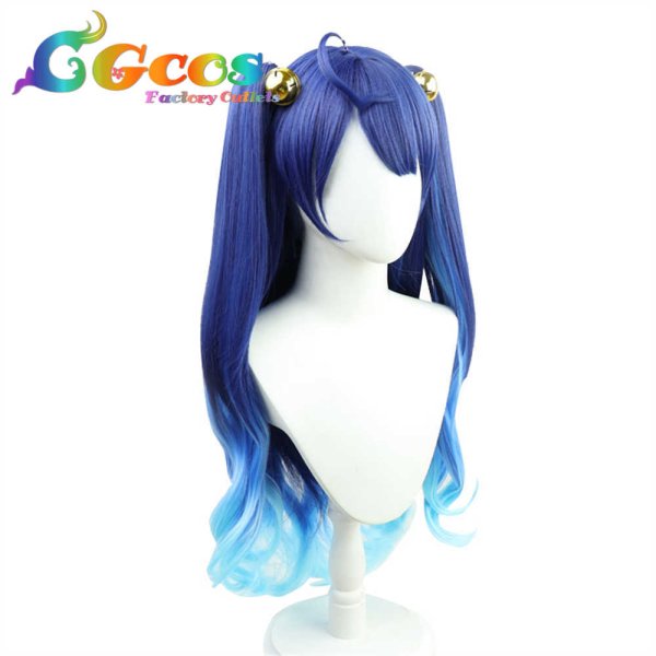 画像5: バーチャルYouTuber VTuber ウィッグ 天宮こころ コスプレ衣装 (5)