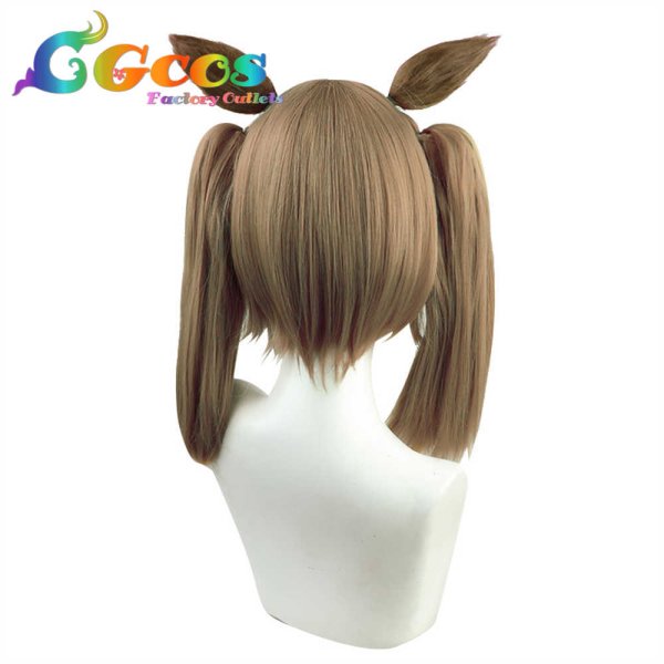 画像4: ウマ娘プリティーダービー ウィッグ スマートファルコン コスプレ衣装 (4)