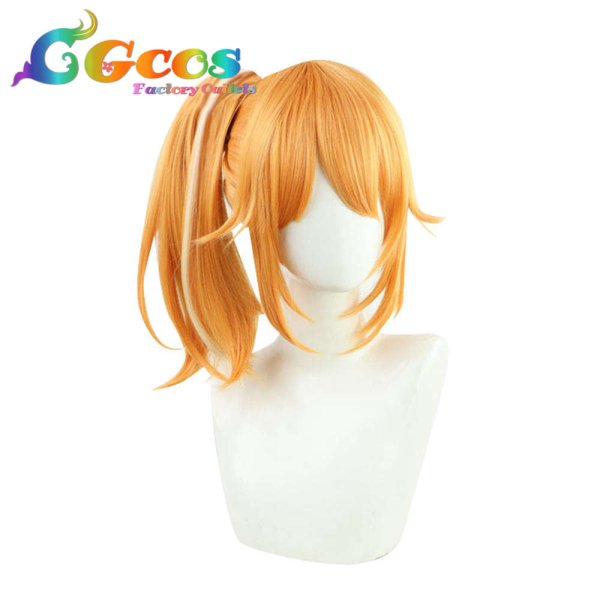 画像4: バーチャルYouTuber VTuber ウィッグ 花寄女子寮 花丸はれる コスプレ衣装 (4)