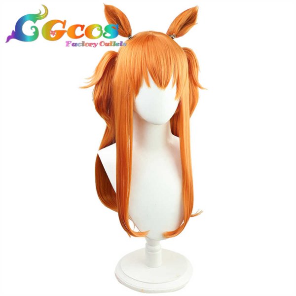 画像3: ウマ娘プリティーダービー　ウィッグ　マヤノトップガン　コスプレ衣装 (3)