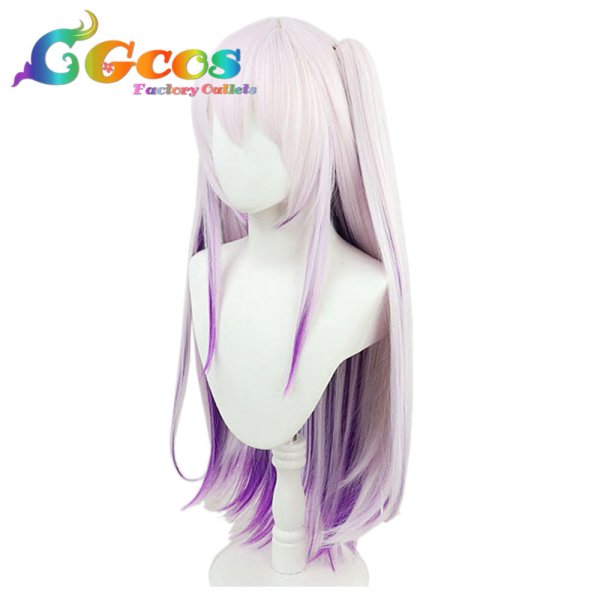 画像3: バーチャルYouTuber VTuber ウィッグ 潤羽るしあ ゴスロリ衣装 コスプレ衣装 (3)