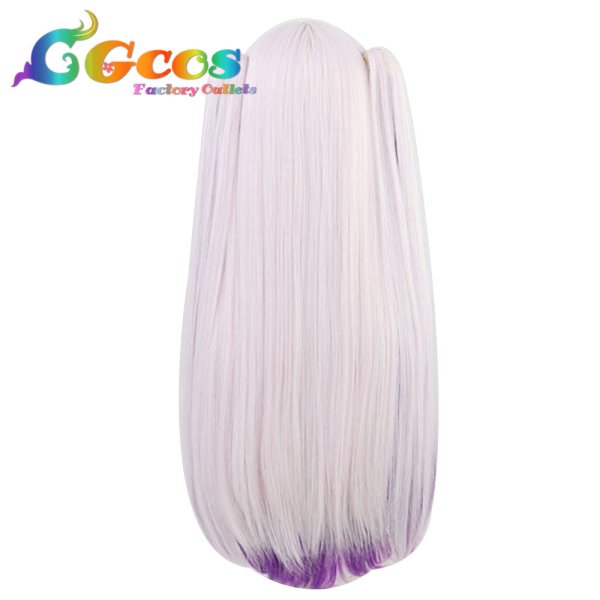 画像4: バーチャルYouTuber VTuber ウィッグ 潤羽るしあ ゴスロリ衣装 コスプレ衣装 (4)