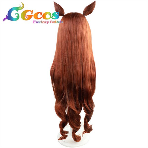 画像4: ウマ娘プリティーダービー ウィッグ マルゼンスキー コスプレ衣装 (4)