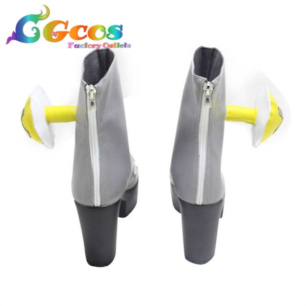 画像3: ポケットモンスター スカーレット・バイオレット コスプレ靴 ナンジャモ コスプレブーツ コスプレ衣装 (3)