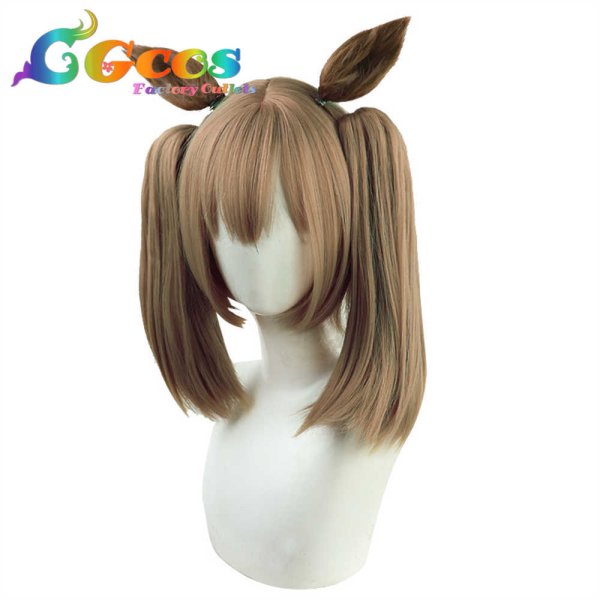 画像3: ウマ娘プリティーダービー ウィッグ スマートファルコン コスプレ衣装 (3)