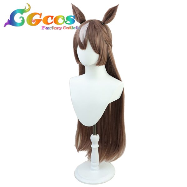 画像2: ウマ娘プリティーダービー ウィッグ サトノダイヤモンド コスプレ衣装 (2)