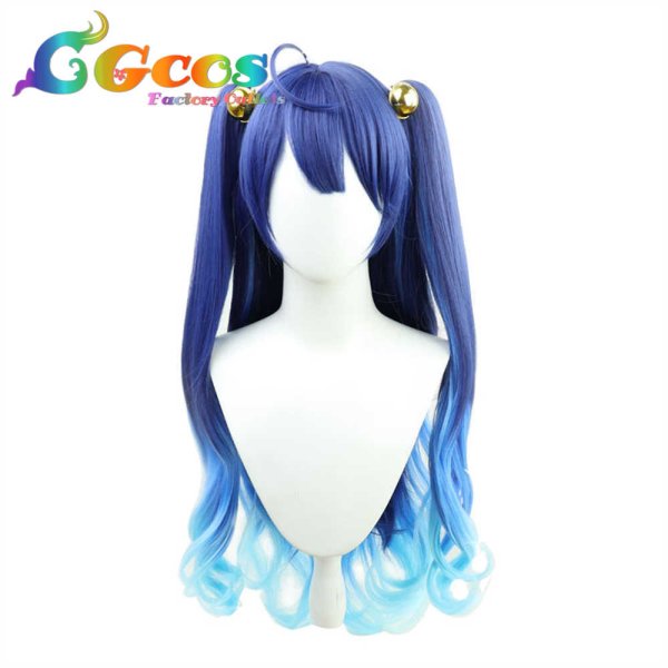 画像4: バーチャルYouTuber VTuber ウィッグ 天宮こころ コスプレ衣装 (4)