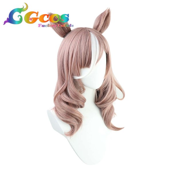 画像3: ウマ娘プリティーダービー ウィッグ マチカネタンホイザ コスプレ衣装 (3)
