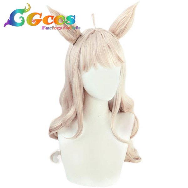 画像2: ウマ娘プリティーダービー ウィッグ ビワハヤヒデ コスプレ衣装 (2)