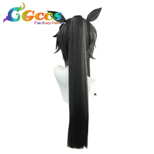 画像4: ウマ娘プリティーダービー ウィッグ ナリタブライアン コスプレ衣装 (4)