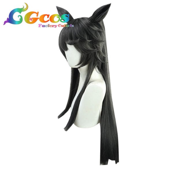 画像2: ウマ娘プリティーダービー ウィッグ ナリタブライアン コスプレ衣装 (2)