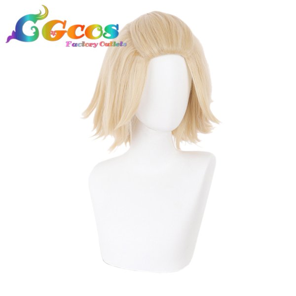 画像2: 東京卍リベンジャーズ　ウィッグ　佐野万次郎　マイキー　コスプレ衣装 (2)