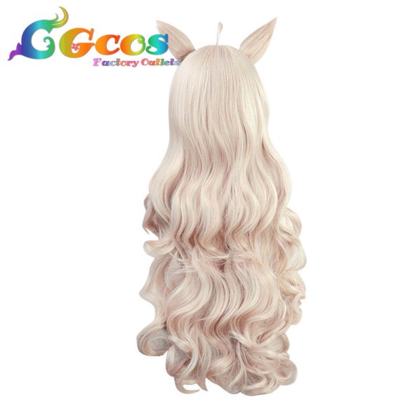 画像4: ウマ娘プリティーダービー ウィッグ ビワハヤヒデ コスプレ衣装 (4)