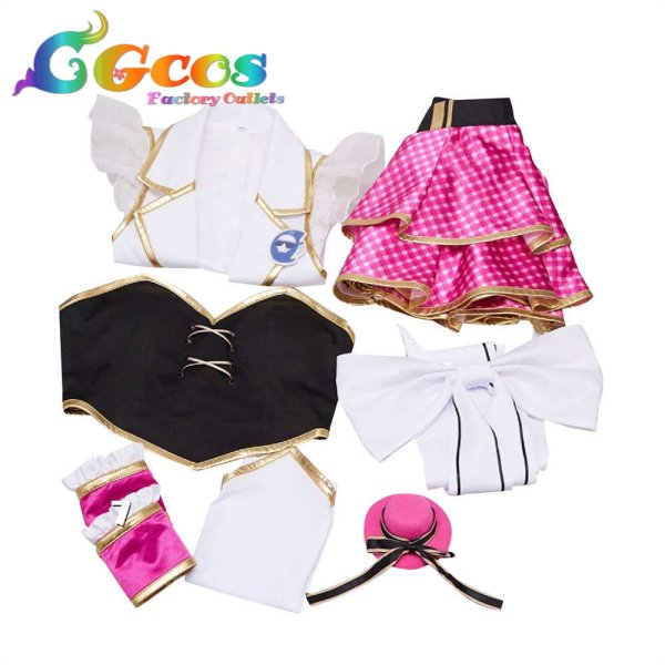 画像5: バーチャルYouTuber VTuber English-Myth- 活動2周年記念 森カリオペ コスプレ衣装 (5)