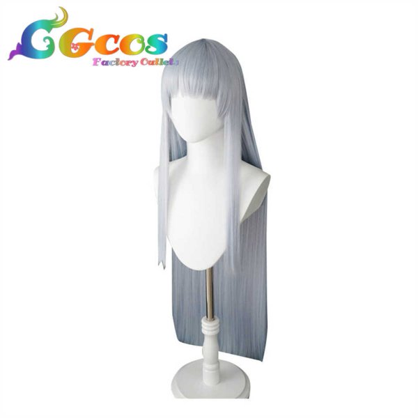 画像2: ブルーアーカイブ ウィッグ 生塩ノア コスプレ衣装 (2)