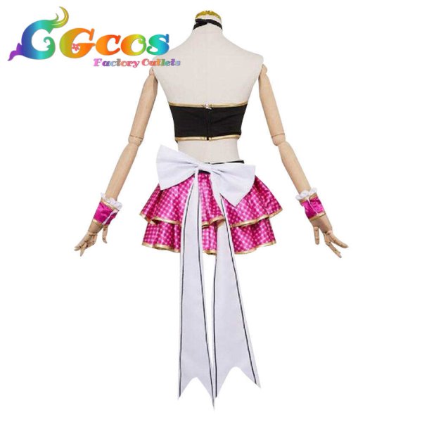 画像4: バーチャルYouTuber VTuber English-Myth- 活動2周年記念 森カリオペ コスプレ衣装 (4)