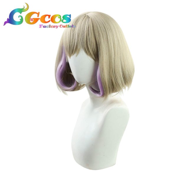 画像3: ラブライブ!スーパースター!! ウィッグ 唐可可 コスプレ衣装 (3)