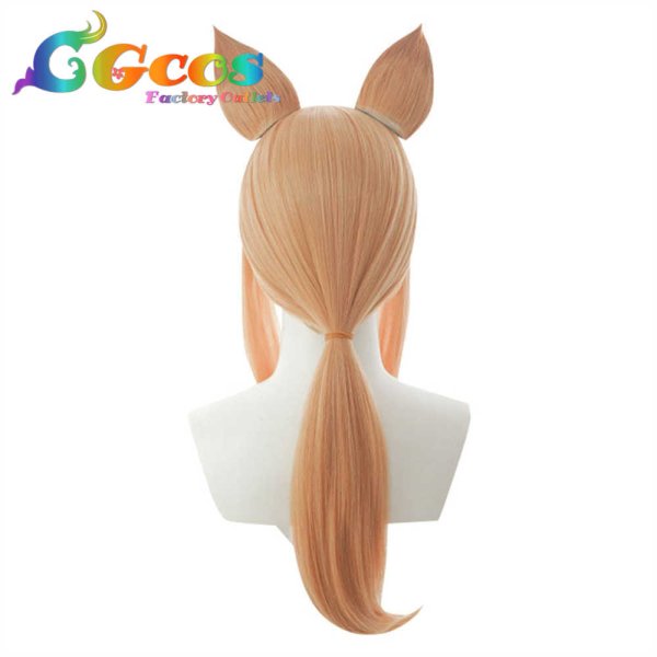 画像2: ブルーアーカイブ ウィッグ 伊落マリー コスプレ衣装 (2)