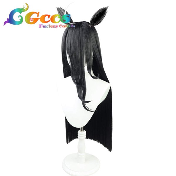 画像3: ウマ娘プリティーダービー ウィッグ マンハッタンカフェ コスプレ衣装 (3)