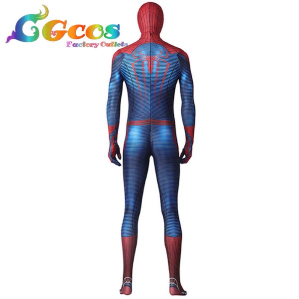 画像2: アメイジング・スパイダーマン2　The Amazing Spider-Man 2　ピーター・パーカー/スパイダーマン　コスプレ衣装 (2)