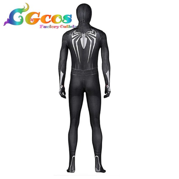 画像2: スパイダーマン: スパイダーバース　Marvel's Spider-Man: Miles Morales　ヴェノム　コスプレ衣装 (2)