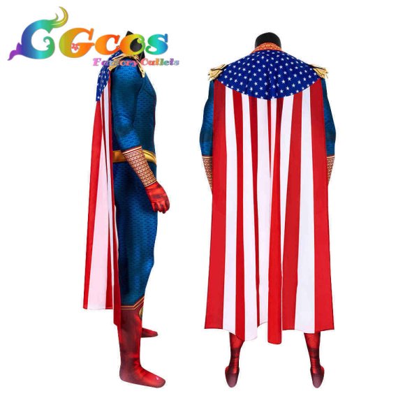 画像2: ザ・ボーイズ The Boys ホームランダー コスプレ衣装 (2)