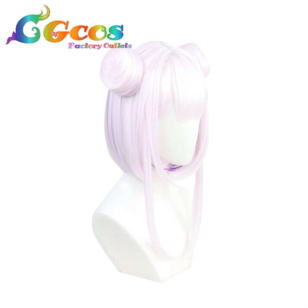 画像2: バーチャルYouTuber VTuber ウィッグ 潤羽るしあ 新衣装 コスプレ衣装 (2)