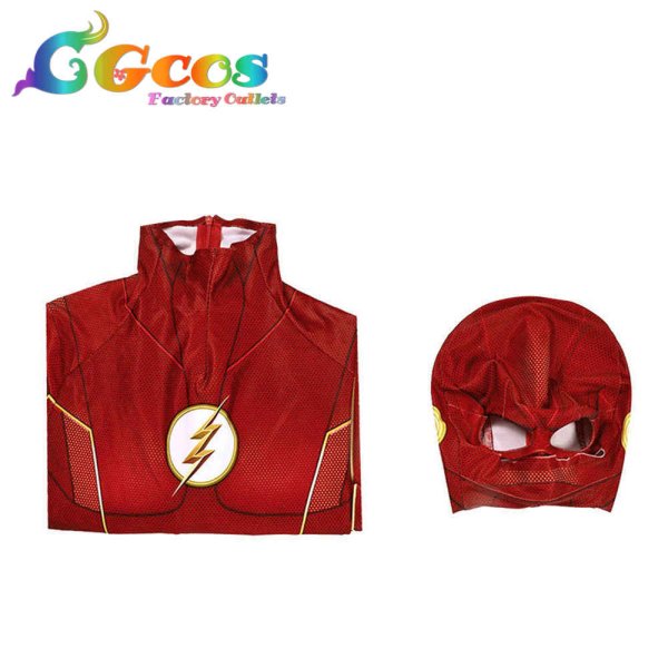 画像3: フラッシュ THE FLASH シーズン6 バリー・アレン コスプレ衣装 (3)
