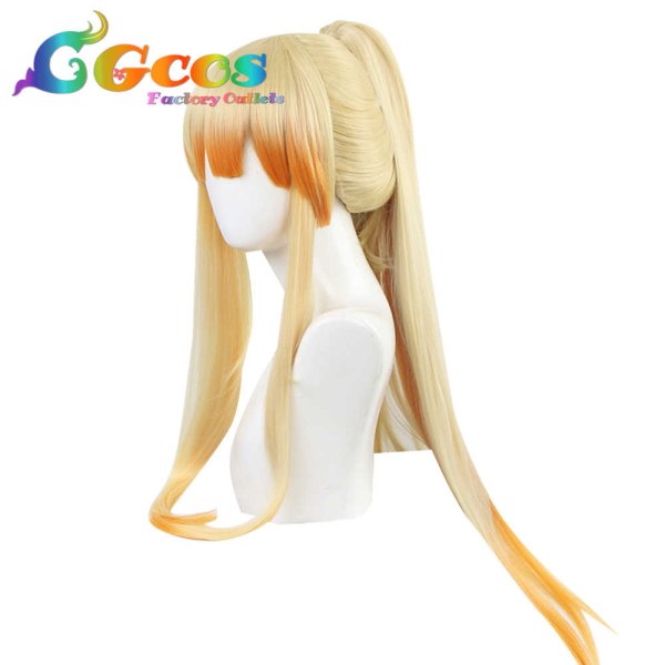 画像2: 鬼滅の刃 ウィッグ 鳴柱 コスプレ衣装 (2)