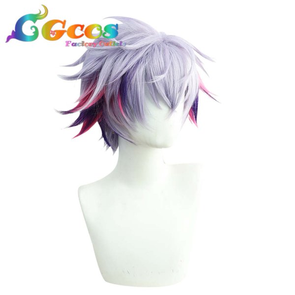 画像2: バーチャルYouTuber VTuber ウィッグ 不破湊 コスプレ衣装 (2)