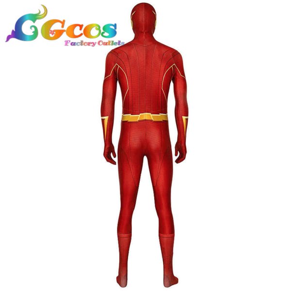 画像2: フラッシュ THE FLASH シーズン6 バリー・アレン コスプレ衣装 (2)