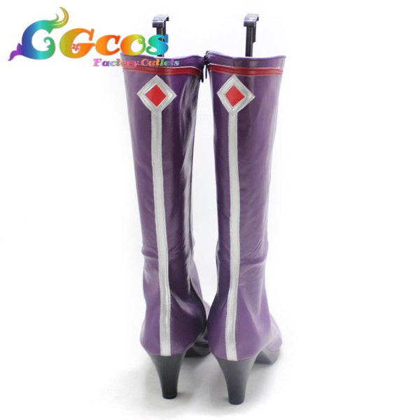 画像3: ディアボロス・イデア 桜守歌織 コスプレ靴 コスプレブーツ コスプレ衣装 (3)