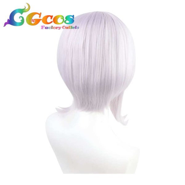 画像5: バーチャルYouTuber VTuber ウィッグ 白銀ノエル コスプレ衣装 (5)