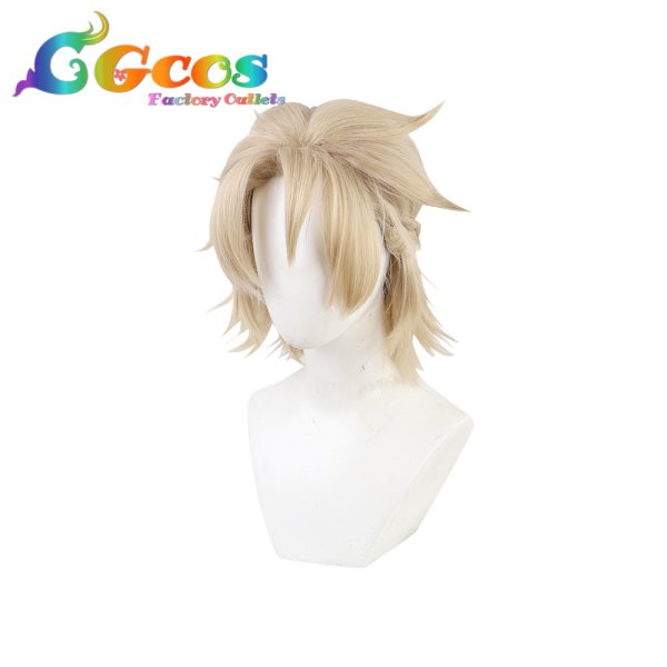 画像2: 原神　げんしん　ウィッグ　アルベド　Albedo　コスプレ衣装 (2)