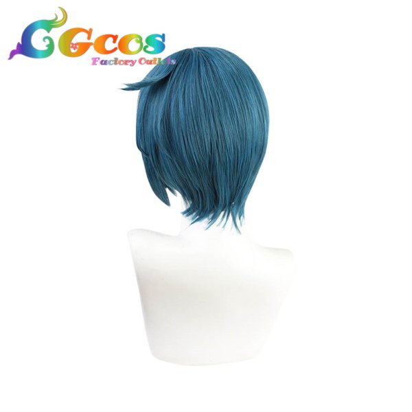 画像3: 原神 げんしん ウィッグ 行秋 コスプレ衣装 (3)