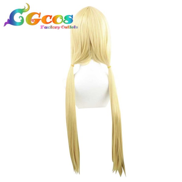 画像4: 怪物事変 ウィッグ 紺 コスプレ衣装 (4)