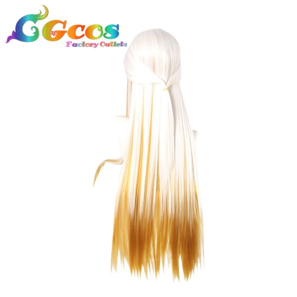 画像4: 本格幻想RPG 陰陽師 ウィッグ 稲荷御饌津 いなりみけつ コスプレ衣装 (4)