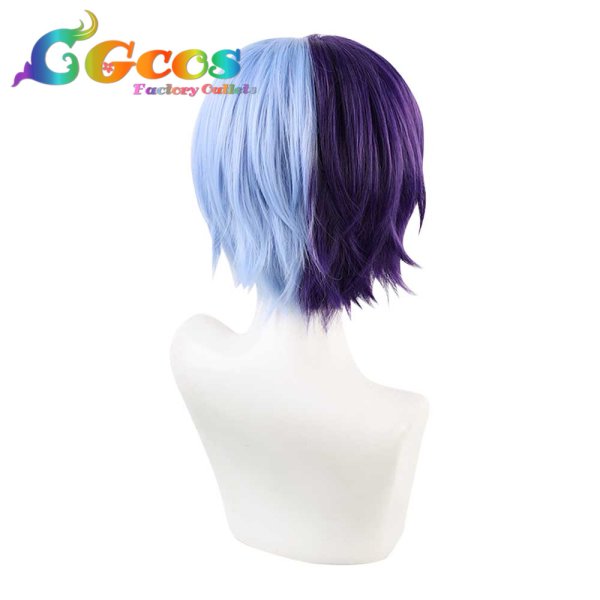 画像4: プロジェクトセカイ カラフルステージ!feat.初音ミク ウィッグ 青柳冬弥 コスプレ衣装 (4)