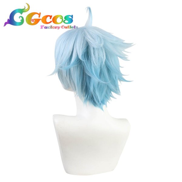 画像2: 原神 げんしん ウィッグ 重雲 チョウウン コスプレ衣装 (2)